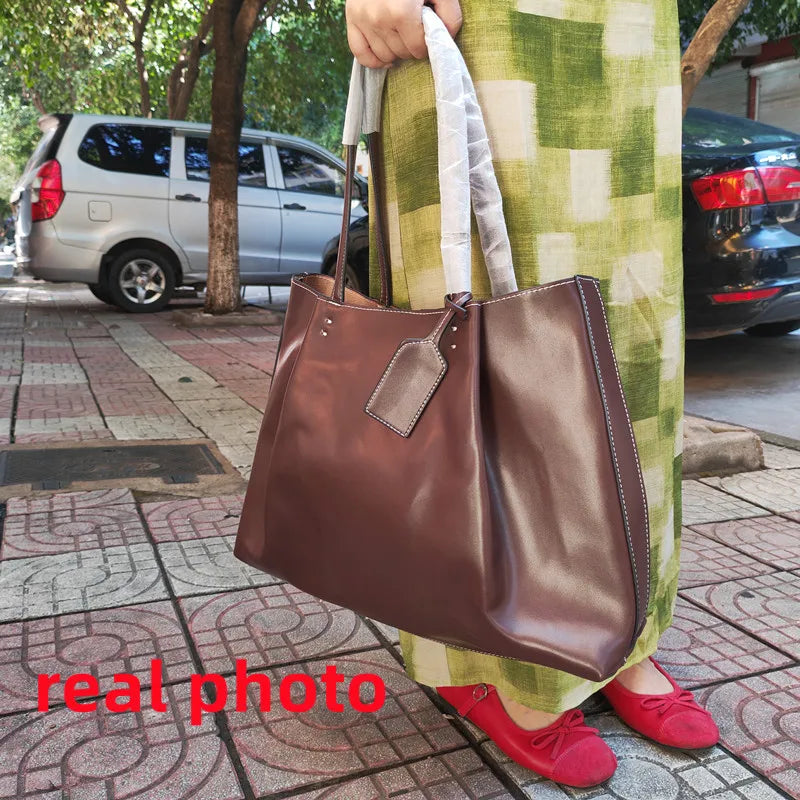 Fashion Ruched Women big Handbags Designer PU Leather Shoulder Bag High Quality Crossbody Bags Women Bucket Bag Female Clutch
