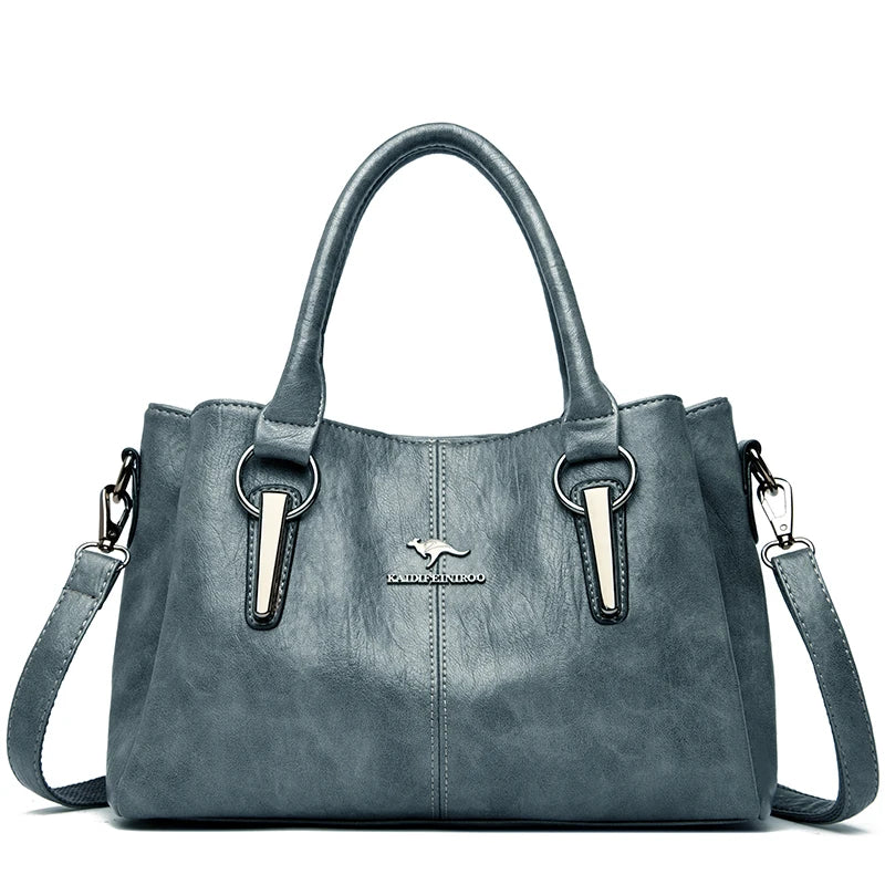 High Quality Cow Leather Ladies Handbags Fashion Luxury Female Messenger Tote Bags Women Genuine Leather Shoulder Crossbody Sac