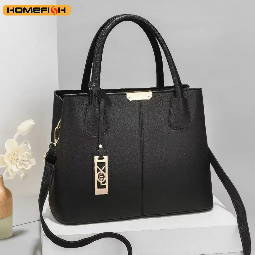 HOMEFISH Famous Designer Brand Bags Women Leather Handbag New Luxury Ladies Purse