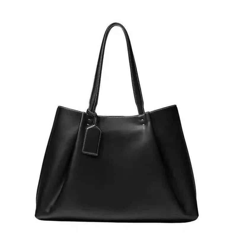 Fashion Ruched Women big Handbags Designer PU Leather Shoulder Bag High Quality Crossbody Bags Women Bucket Bag Female Clutch