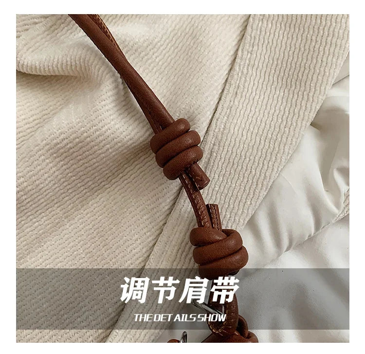 Designer Luxury Dumpling Bags Women 2025 New High Quality Fashion Underarm Bags Vintage Casual Shoulder Crossbody Bags Women