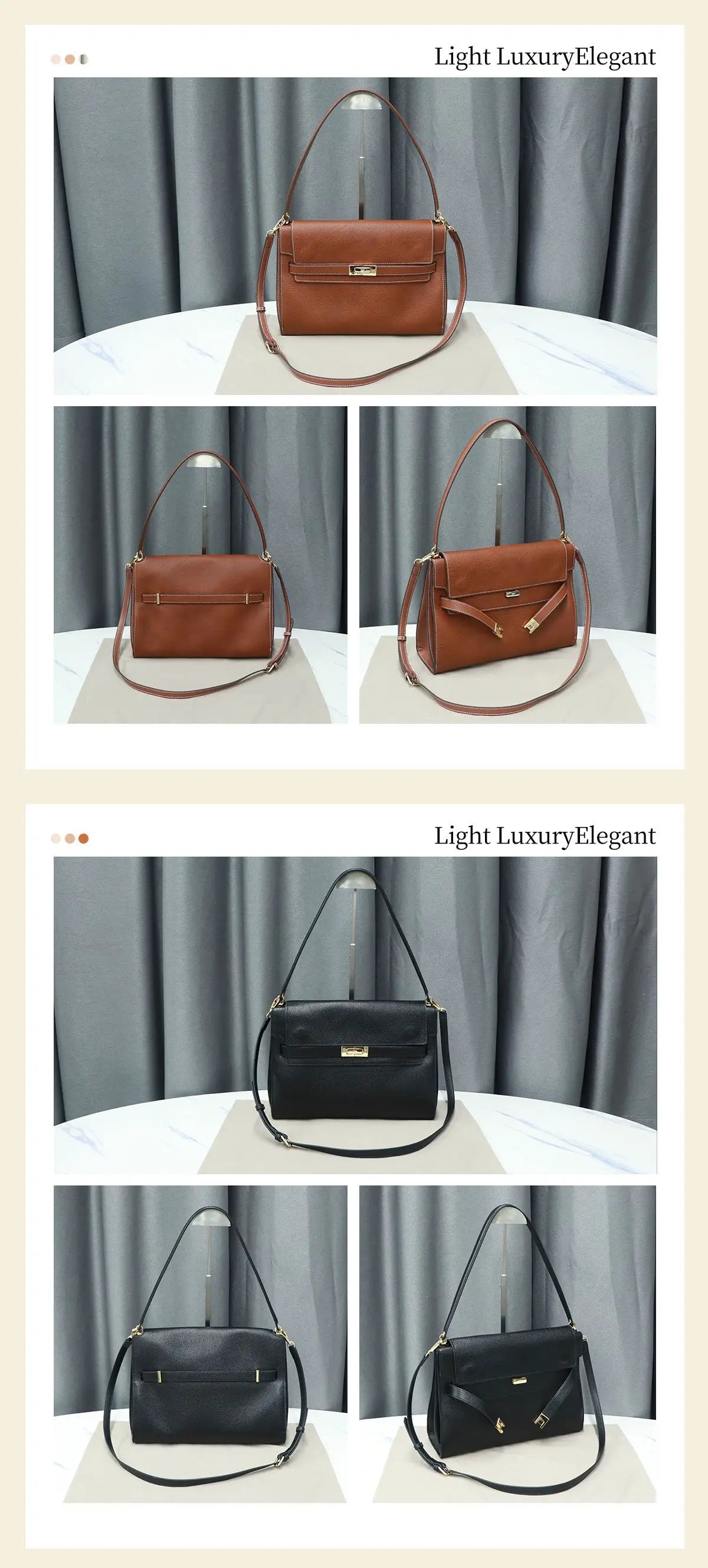 New Winter Luxury Brand Women Handbags Genuine Leather Shoulder Bags Women Retro Suede Leather Gold Buckle Square Bags Woman