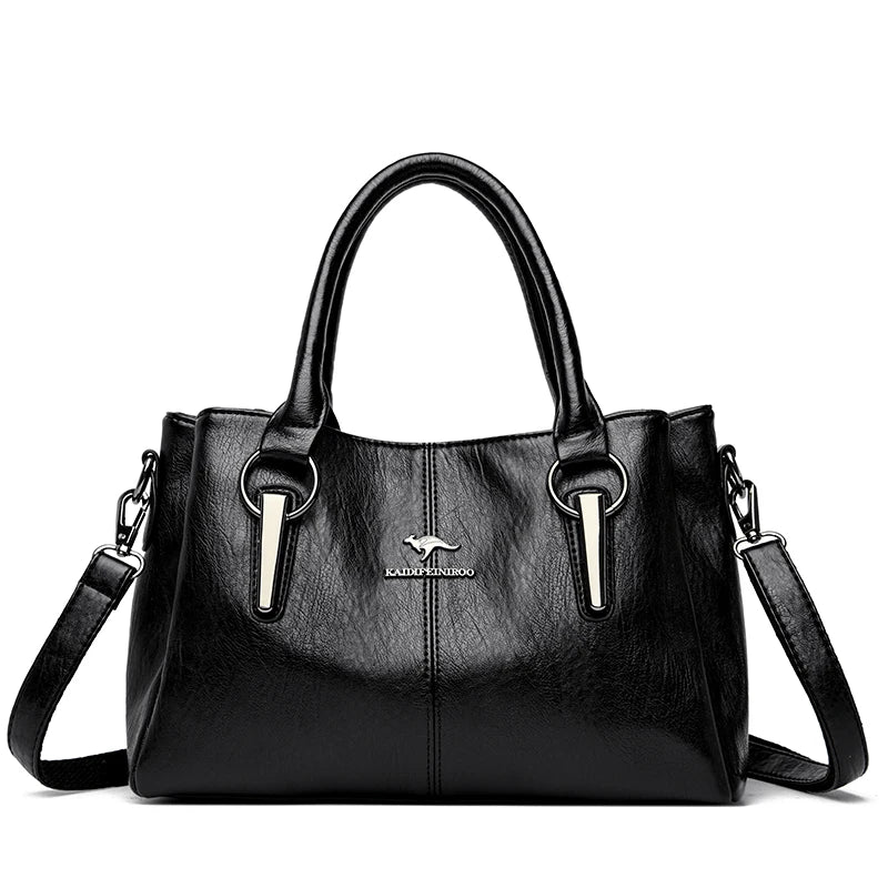 High Quality Cow Leather Ladies Handbags Fashion Luxury Female Messenger Tote Bags Women Genuine Leather Shoulder Crossbody Sac